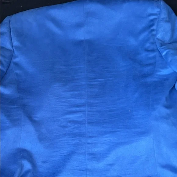 Elegant Royal Blue Men's Blazer - Picture 9 of 9